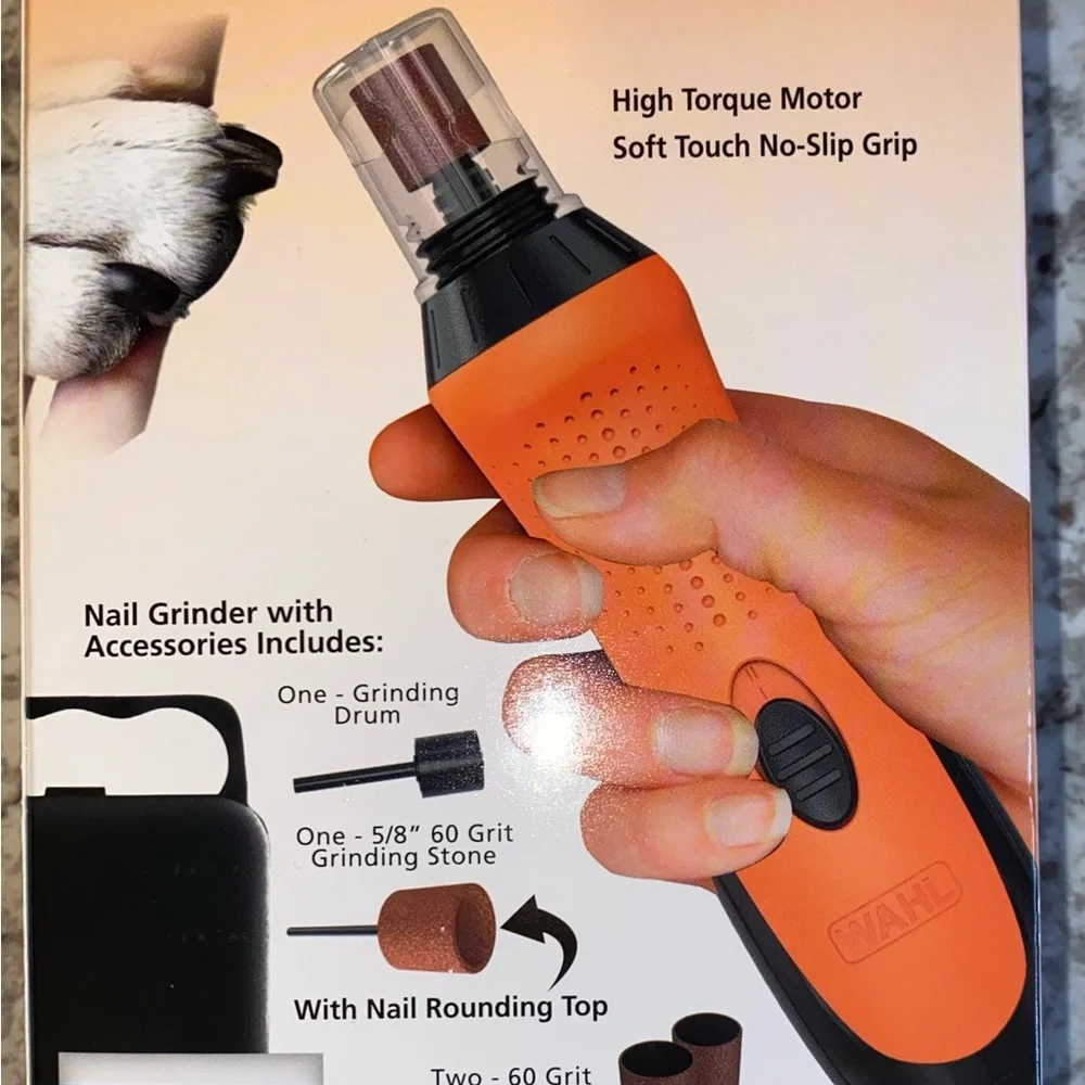Wahl Grind & Smooth Battery Dog & Cat Nail Grinder